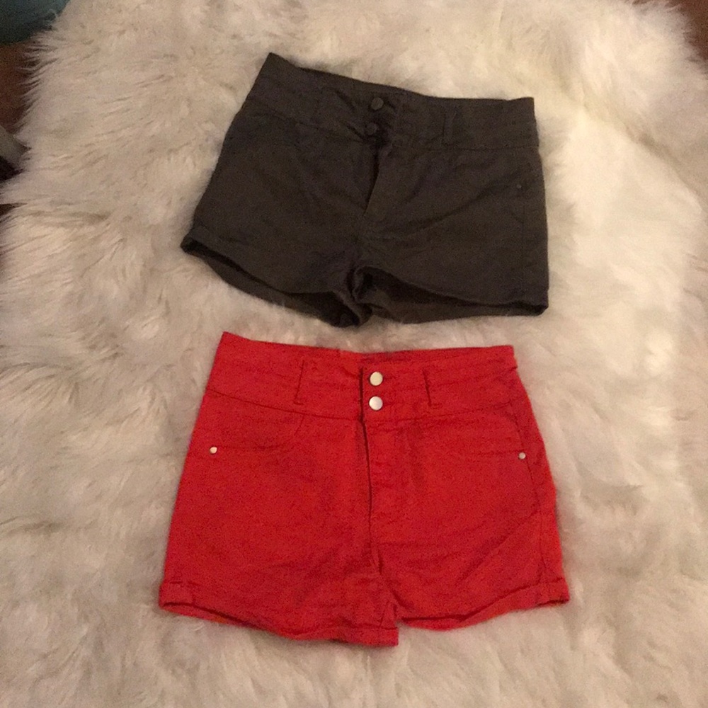 High waisted, stretch, comfortable booty shorts